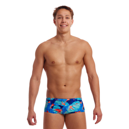 FUNKY TRUNKS Lotsa Leaves - Sidewinder Trunks Boxer | Les4Nages