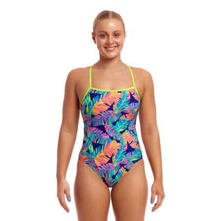 FUNKITA Leaving Today Single Strap - Maillot Femme 1 piece | Les4Nages