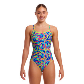 FUNKITA Choppy Waters Diamond Back - Maillot Femme 1 piece