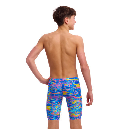 FUNKY TRUNKS (8-12 ans) Stir Crazy -Jammer Garçon Natation | Les4Nages