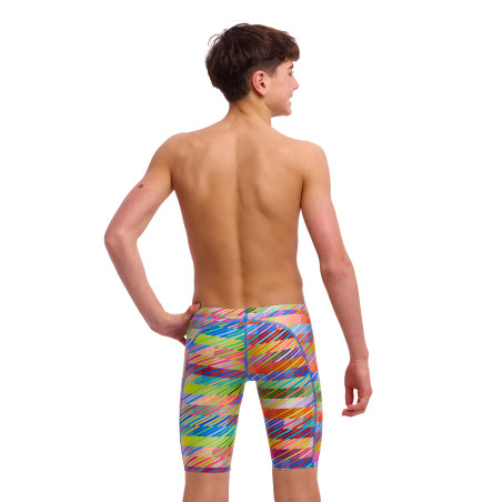 FUNKY TRUNKS (8-12 ans) Static Stack - Jammer Garçon Natation | Les4Nages