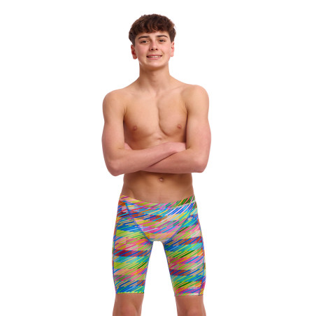 FUNKY TRUNKS (8-12 ans) Static Stack - Jammer Garçon Natation | Les4Nages