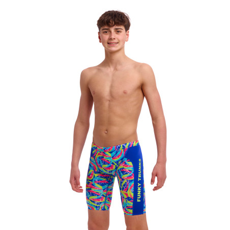 FUNKY TRUNKS (8-12 ans) Choppy Waters -Jammer Garçon Natation | Les4Nages