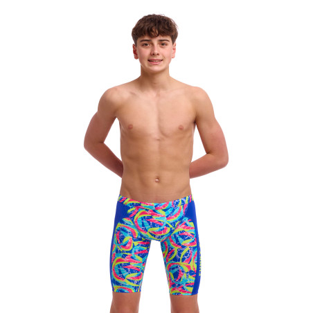 FUNKY TRUNKS (8-12 ans) Choppy Waters -Jammer Garçon Natation | Les4Nages