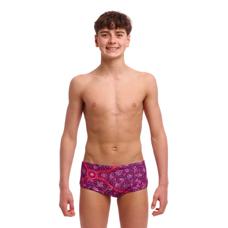 FUNKY TRUNKS (8-12 ans) Walk Together - Sidewinder Boxer Garçon | Les4Nages