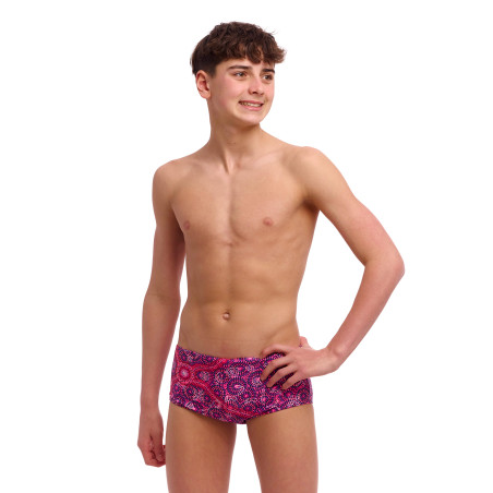 FUNKY TRUNKS (8-12 ans) Walk Together - Sidewinder Boxer Garçon | Les4Nages