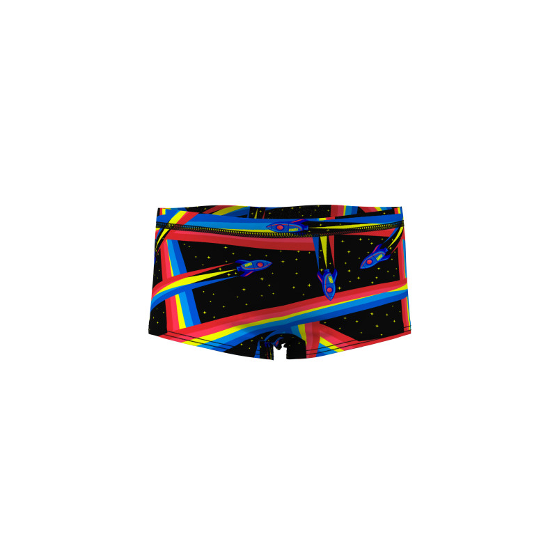 FUNKY TRUNKS (8-12 ans) Pocket Rocket - Sidewinder Boxer Garçon | Les4Nages