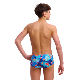 FUNKY TRUNKS (8-12 ans) Lotsa Leaves - Sidewinder  Boxer Garçon