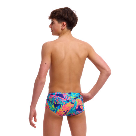 FUNKY TRUNKS (8-12 ans) Leaving Today - Sidewinder Boxer Garçon | Les4Nages