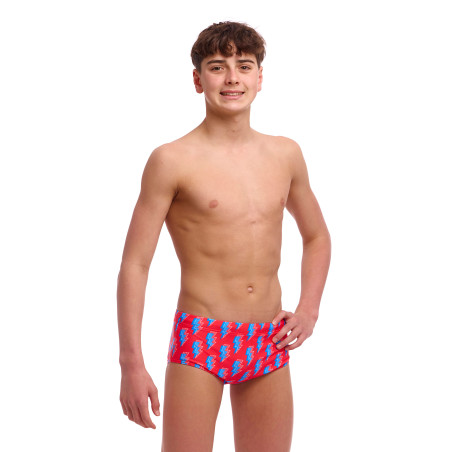 FUNKY TRUNKS (8-12 ans) Hot Volt - Sidewinder Boxer Garçon | Les4Nages