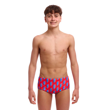 FUNKY TRUNKS (8-12 ans) Hot Volt - Sidewinder Boxer Garçon | Les4Nages