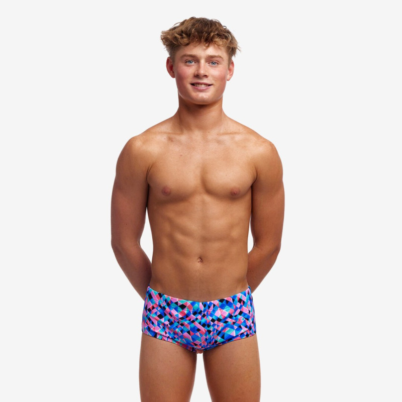 FUNKY TRUNKS (8-12 ans) Warp Tour - Sidewinder Boxer Garçon | Les4Nages