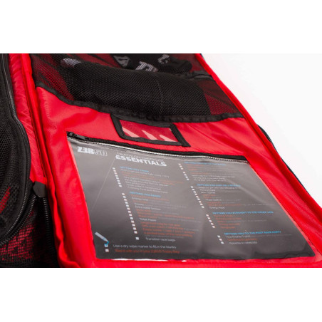 Sac à Dos de Transition ZEROD EVO+ Black Red - Sac Transition Triathlon | Les4Nages Sac à Dos de Transition ZEROD EVO+ Black Red - Sac Transition Triathlon | Les4Nages