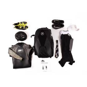 Sac à Dos de Transition ZEROD EVO+ Black Red - Sac Transition Triathlon 