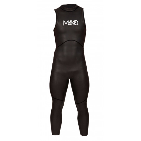 Mako NeoSwim Sleeveless Homme - Combinaison Triathlon Néoprène sans manches Homme | Les4Nages