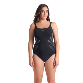 Arena Bodylift MILENA Wing Back Black  - Maillot Natation Arena Aquagym et aquafitness