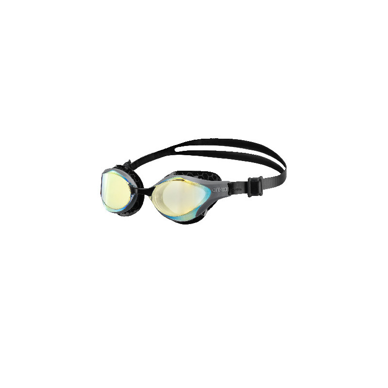 ARENA Air Bold Swipe Mirror Aqua Dark Grey - Lunettes Natation | Les4Nages