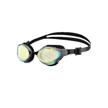 ARENA Air Bold Swipe Mirror Aqua Dark Grey - Lunettes Natation | Les4Nages