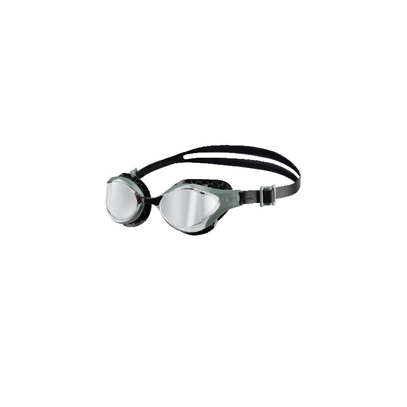 ARENA Air Bold Swipe Mirror Silver Dark Olive - Lunettes Natation | Les4Nages