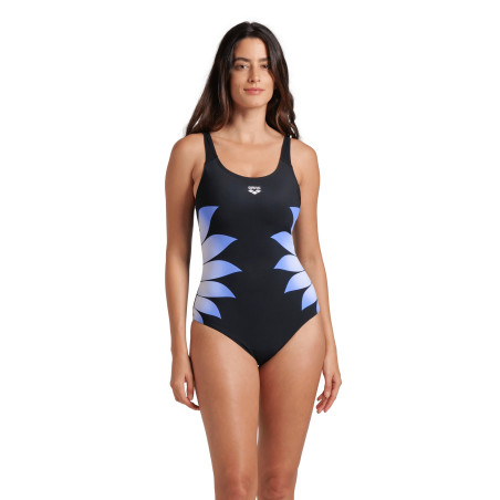 Arena Bodylift ALICE Wing Back Multi Black - Maillot Natation Arena Aquagym et aquafitness | Les4Nages