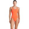 Arena Swimsuit TECH Multi SOLID Bright Coral Blue Cosmo-  Maillot Natation Femme 