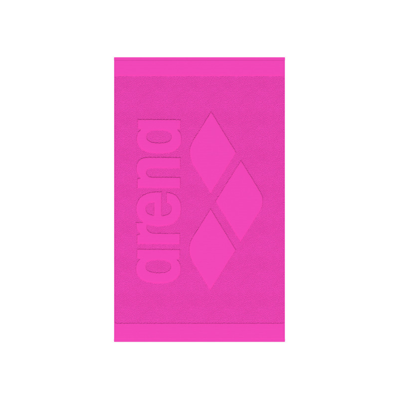 Serviette Arena Jacquard Towel Shocking Pink | Les4Nages