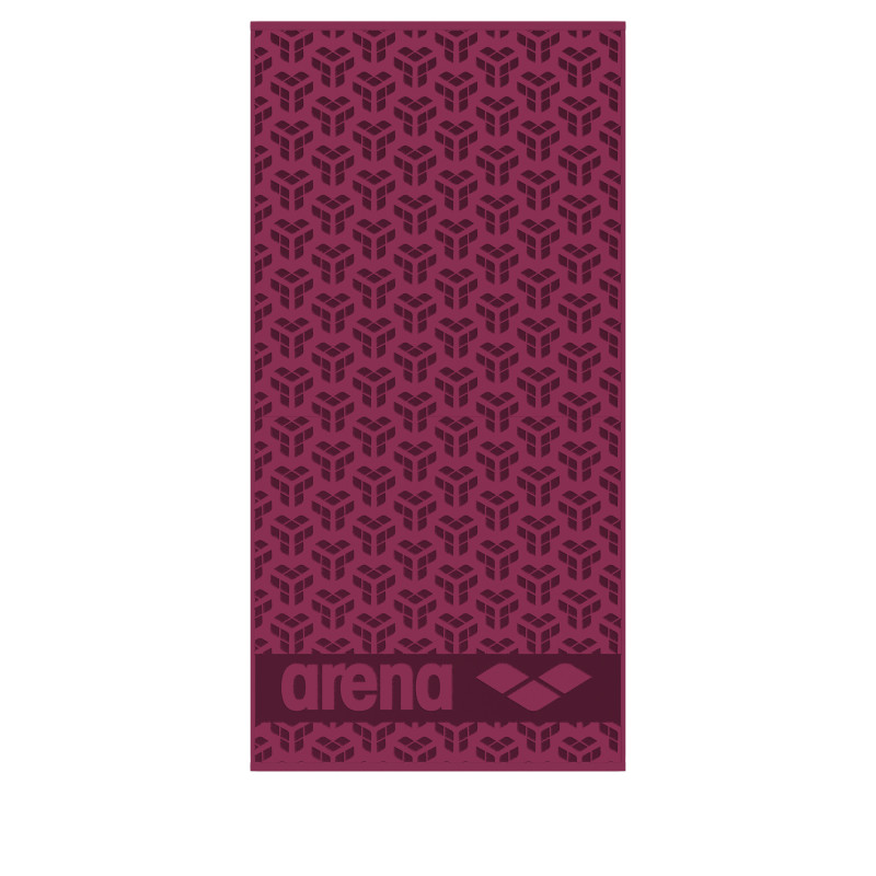 Serviette Arena Monogram Towel Dark Purple | Les4Nages