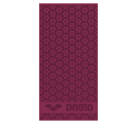 Serviette Arena Monogram Towel Dark Purple