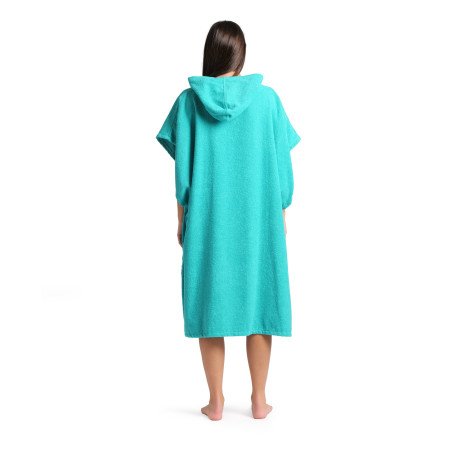 Poncho Mixte ARENA COTTON PONCHO Water White | Les4Nages