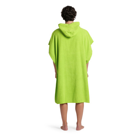 Poncho Mixte ARENA COTTON PONCHO Artic Lime White | Les4Nages