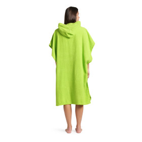 Poncho Mixte ARENA COTTON PONCHO Artic Lime White