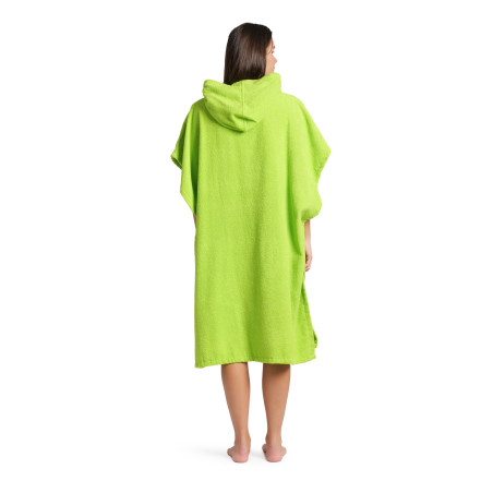 Poncho Mixte ARENA COTTON PONCHO Artic Lime White | Les4Nages