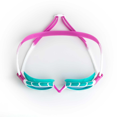 Zoggs PREDATOR JUNIOR PINK TURQUOISE TINT BLUE - Lunettes natation enfants | Les4Nages