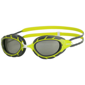 Zoggs PREDATOR JUNIOR LIME GREY TINT SMOKE - Lunettes natation enfants