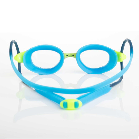 Zoggs PREDATOR JUNIOR BLUE LIME CLEAR - Lunettes natation enfants | Les4Nages