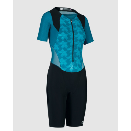Assos TRIATOR Women's SS Speedsuit - Trifonction Triathlon Femmme | Les4Nages
