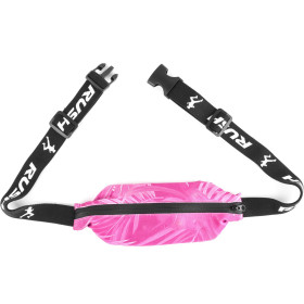 Ceinture RUSH Large Running Pocket - HAWAI PINK - Ceinture extensible porte gels, nutrition, telephone ...