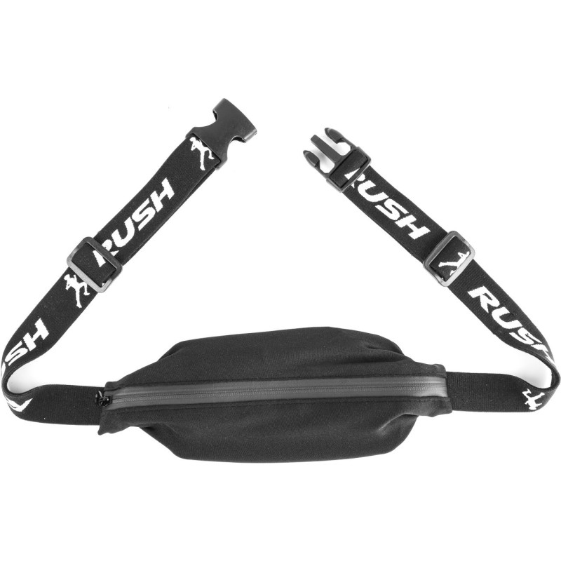Ceinture RUSH Large Running Pocket - BLACK - Ceinture extensible porte gels, nutrition, telephone ... | Les4Nages Ceinture RUSH Large Running Pocket - BLACK - Ceinture extensible porte gels, nutrition, telephone ... | Les4Nages