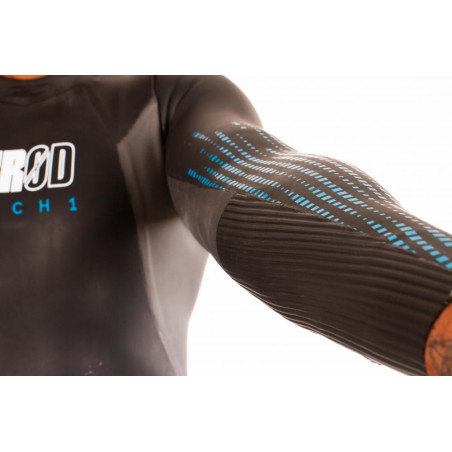 ZEROD ARCHI Homme - Black Blue - Combinaison Triathlon Homme | Les4Nages