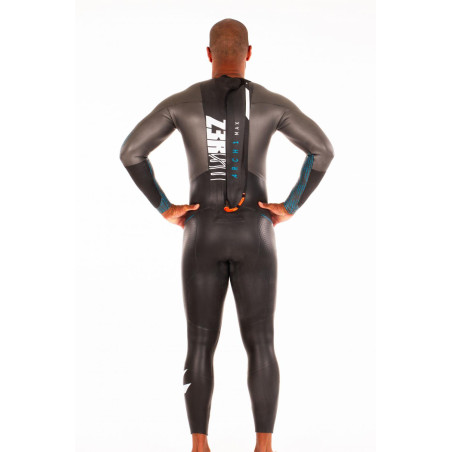 ZEROD ARCHI MAX Homme - Black Blue - Combinaison Triathlon Homme | Les4Nages