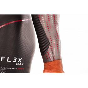 ZEROD FLEX MAX Homme - Black Red - Combinaison Triathlon 
