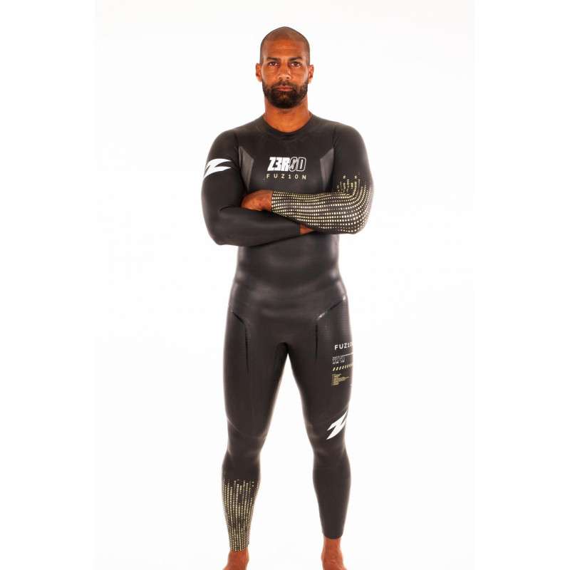 ZEROD FUZION BLACK GOLD Homme - Combinaison Triathlon | Les4Nages
