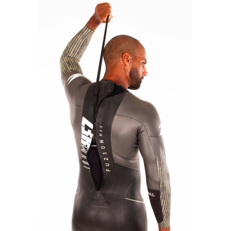  ZEROD FUZION MAX Homme Black Gold - Combinaison Triathlon | Les4Nages