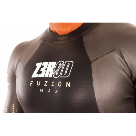  ZEROD FUZION MAX Homme Black Gold - Combinaison Triathlon | Les4Nages