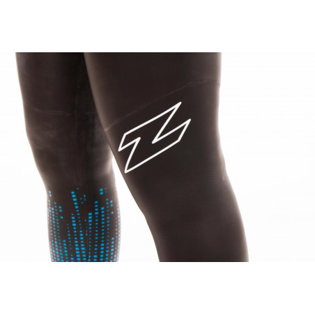 ZEROD ARCHI Femme Black Blue - Combinaison Triathlon Femme | Les4Nages