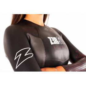 ZEROD FLEX Femme Black Red - Combinaison Triathlon Femme 