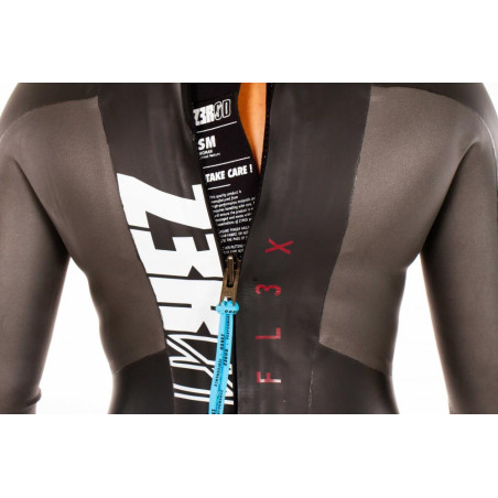 ZEROD FLEX Femme Black Red - Combinaison Triathlon Femme | Les4Nages