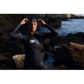 ZEROD FLEX Femme Black Red - Combinaison Triathlon Femme 