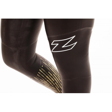 ZEROD FUZION Femme Black Gold - Combinaison Triathlon Femme | Les4Nages