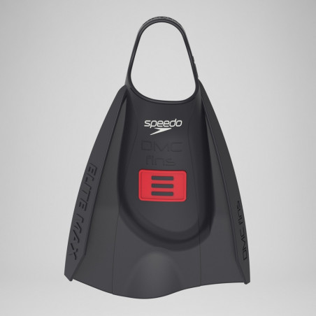 SPEEDO DMC Elite Max Noir/Rouge - Mini Palmes Natation & Piscine | Les4Nages